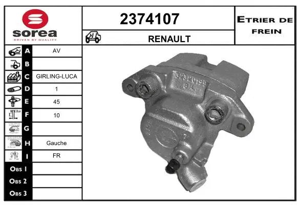 Brake Caliper (2374107)