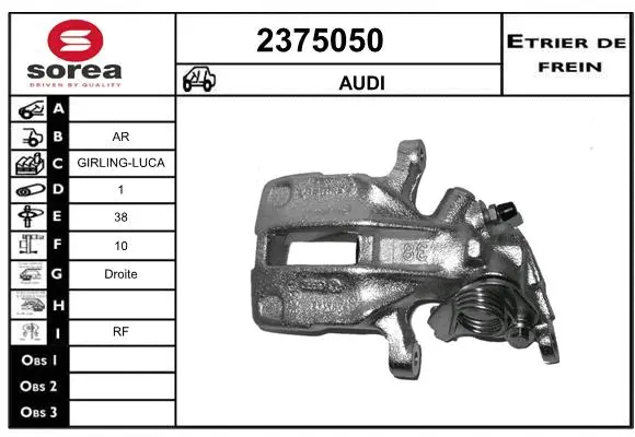 Brake Caliper (2375050)