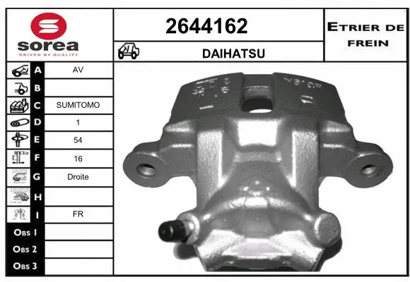 Brake Caliper (2644162)