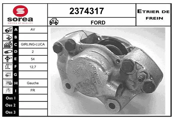 Brake Caliper (2374317)