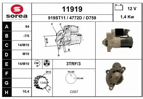 Starter (11919)