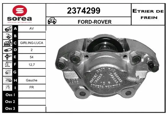 Brake Caliper (2374299)