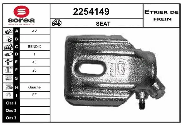 Brake Caliper (2254149)