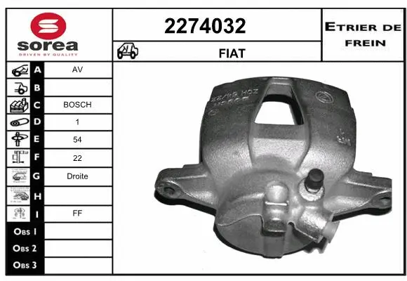 Brake Caliper (2274032)