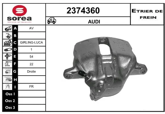 Brake Caliper (2374360)