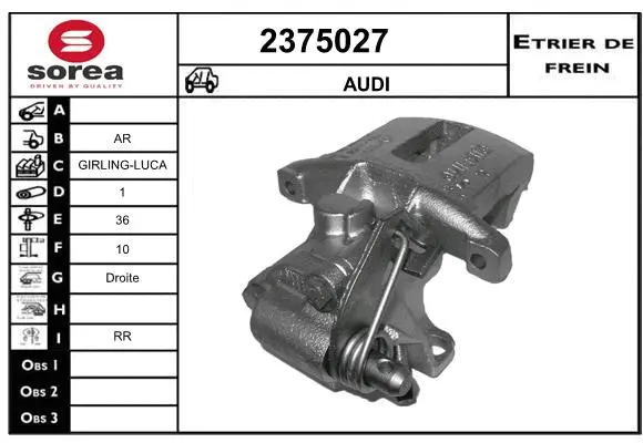 Brake Caliper (2375027)