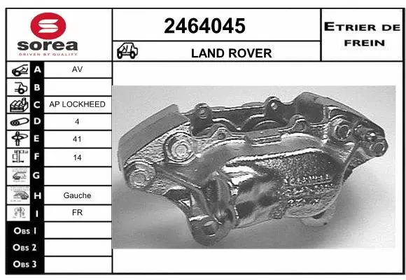 Brake Caliper (2464045)