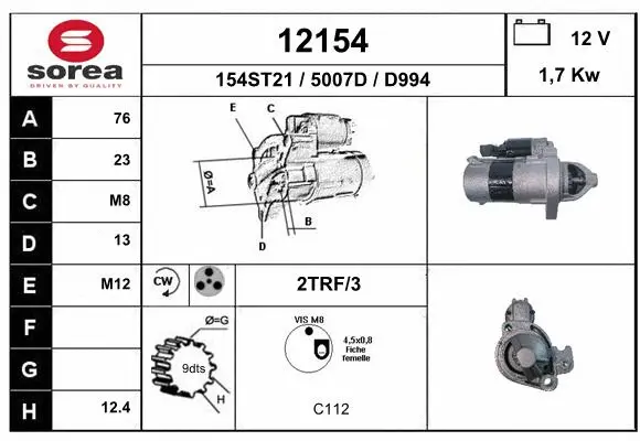 Starter (12154)