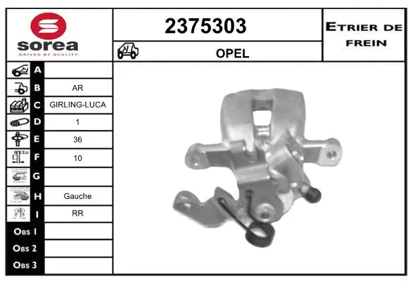 Brake Caliper (2375303)