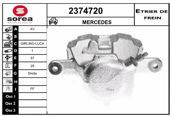 Brake Caliper (2374720)