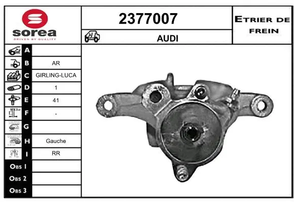 Brake Caliper (2377007)