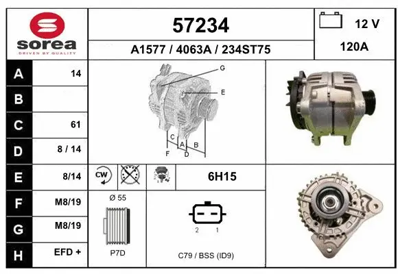 Alternator (57234)