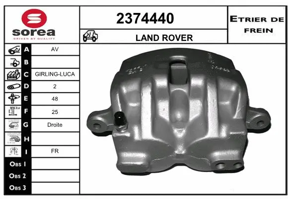 Brake Caliper (2374440)