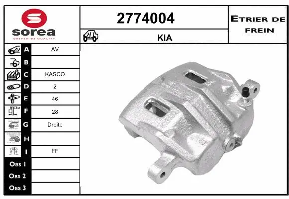 Brake Caliper (2774004)