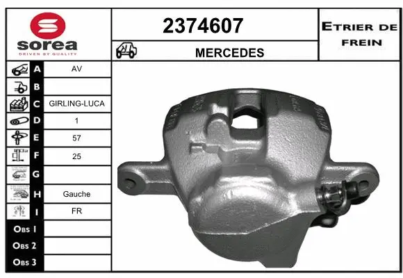 Brake Caliper (2374607)