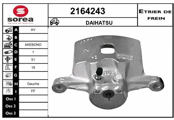 Brake Caliper (2164243)
