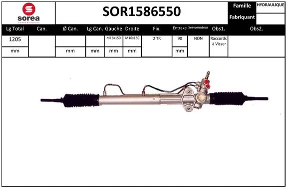 Steering Gear (SOR1586550)