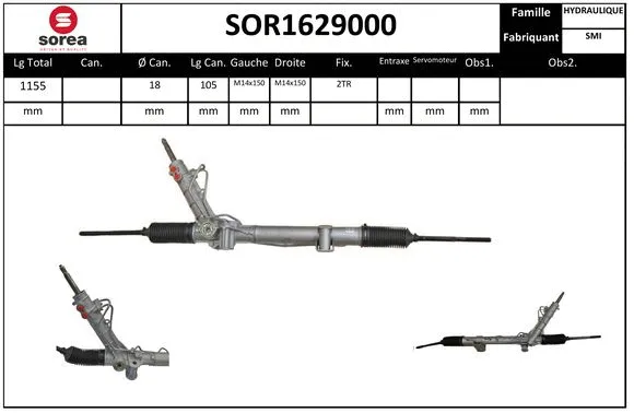 Steering Gear (SOR1629000)
