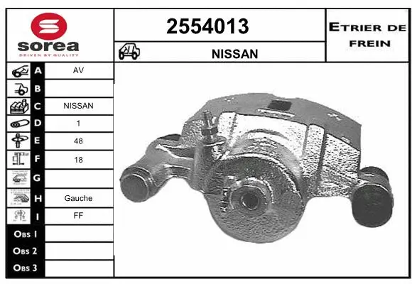 Brake Caliper (2554013)