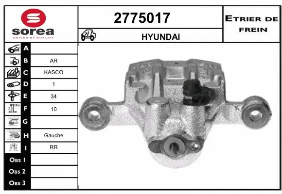 Brake Caliper (2775017)