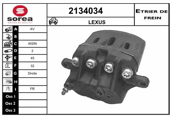 Brake Caliper (2134034)