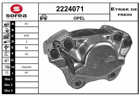 Brake Caliper (2224071)