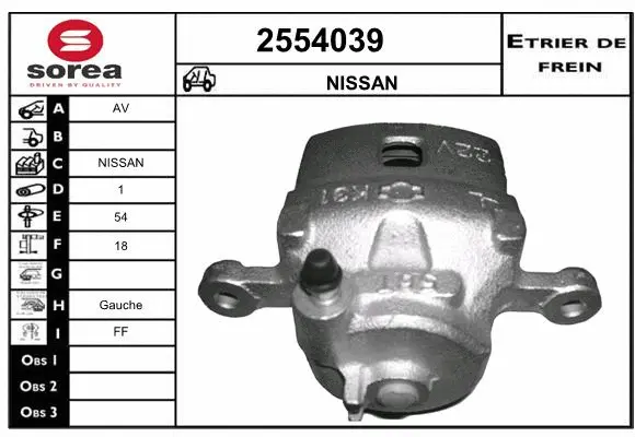 Brake Caliper (2554039)