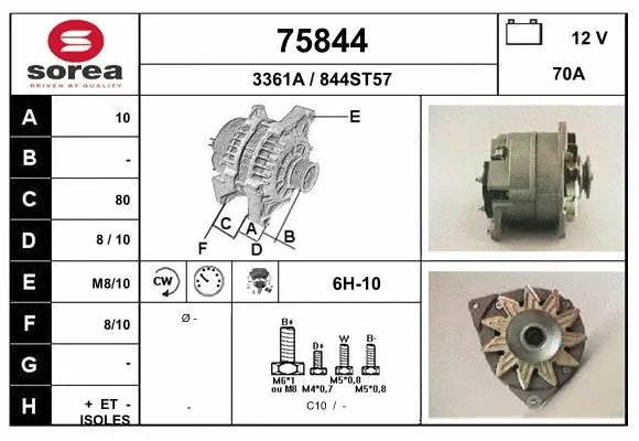 Alternator (75844)
