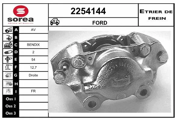 Brake Caliper (2254144)