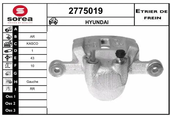 Brake Caliper (2775019)