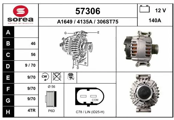 Alternator (57306)