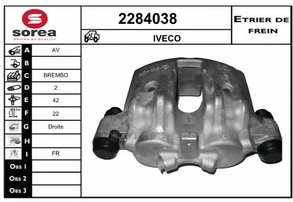 Brake Caliper (2284038)
