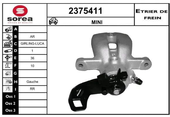 Brake Caliper (2375411)