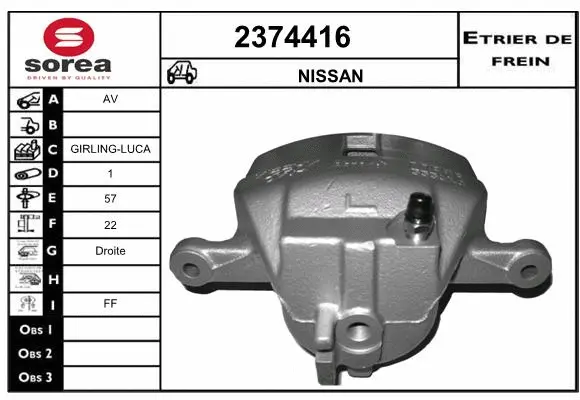 Brake Caliper (2374416)