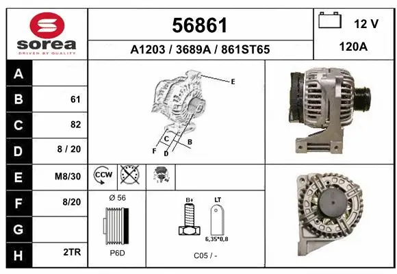 Alternator (56861)