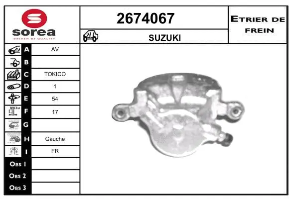 Brake Caliper (2674067)