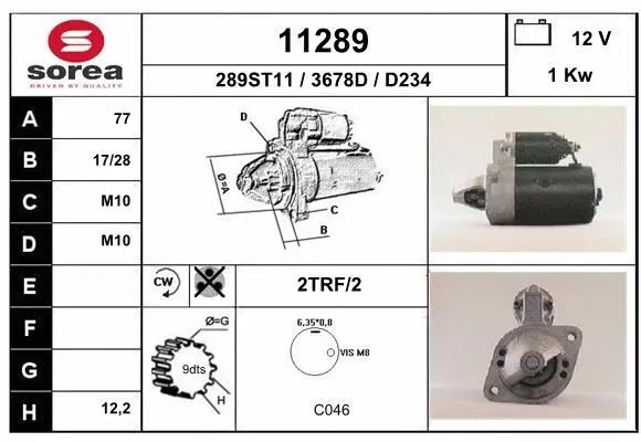 Starter (11289)