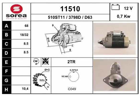 Starter (11510)