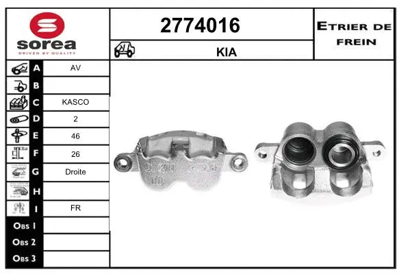 Brake Caliper (2774016)