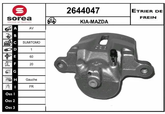 Brake Caliper (2644047)