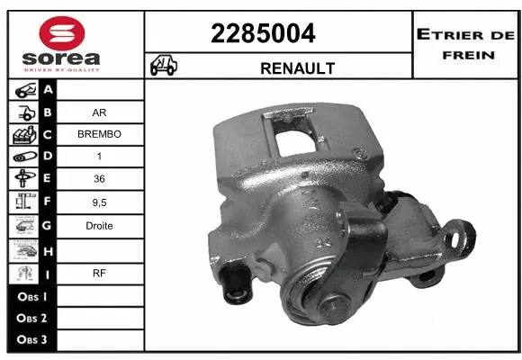 Brake Caliper (2285004)