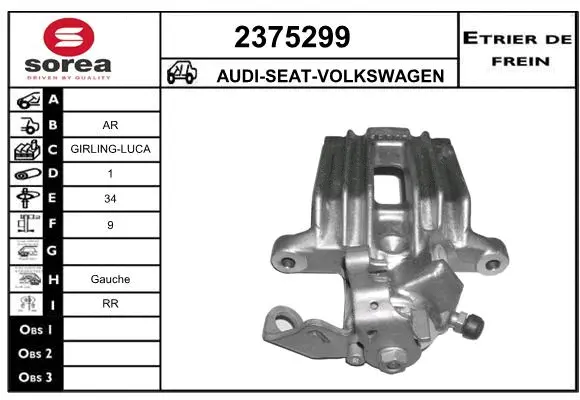 Brake Caliper (2375299)