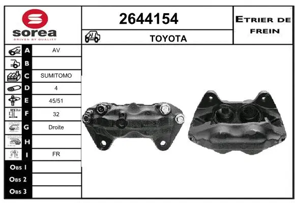 Brake Caliper (2644154)