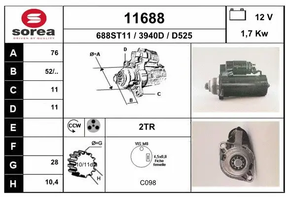 Starter (11688)