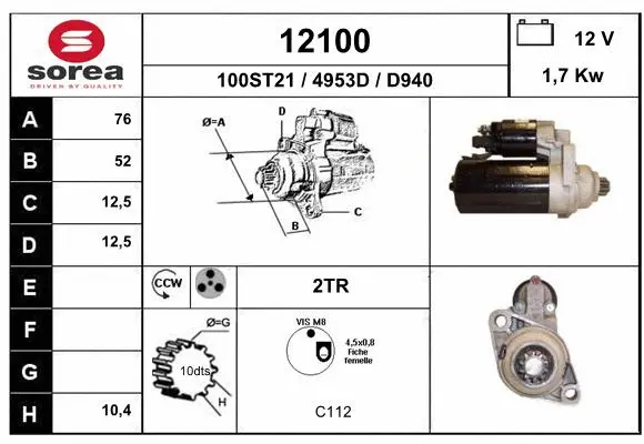 Starter (12100)