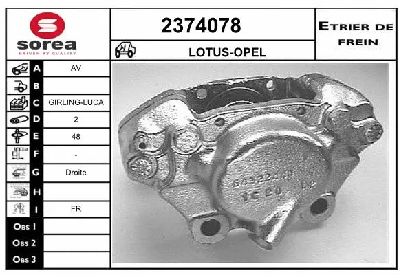 Brake Caliper (2374078)