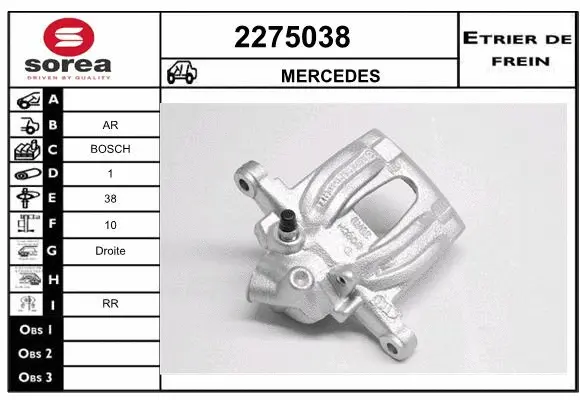 Brake Caliper (2275038)