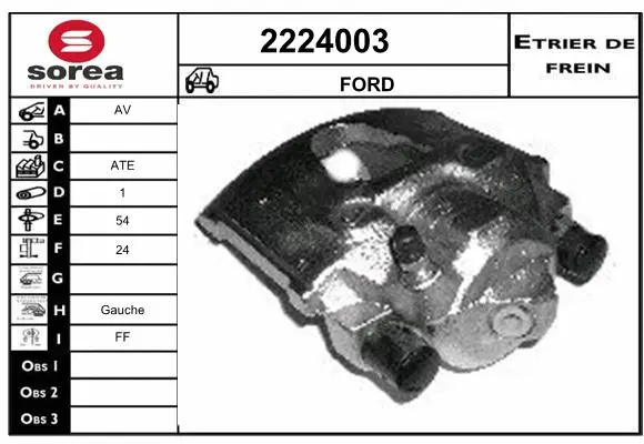 Brake Caliper (2224003)