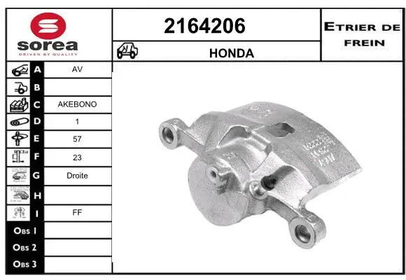Brake Caliper (2164206)