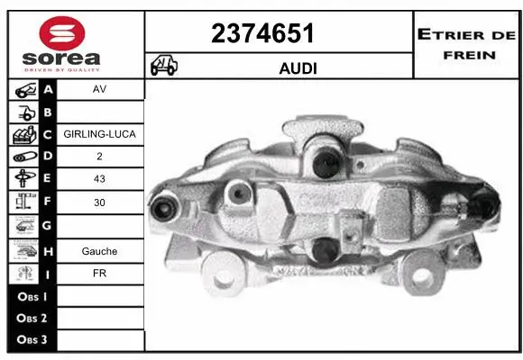 Brake Caliper (2374651)